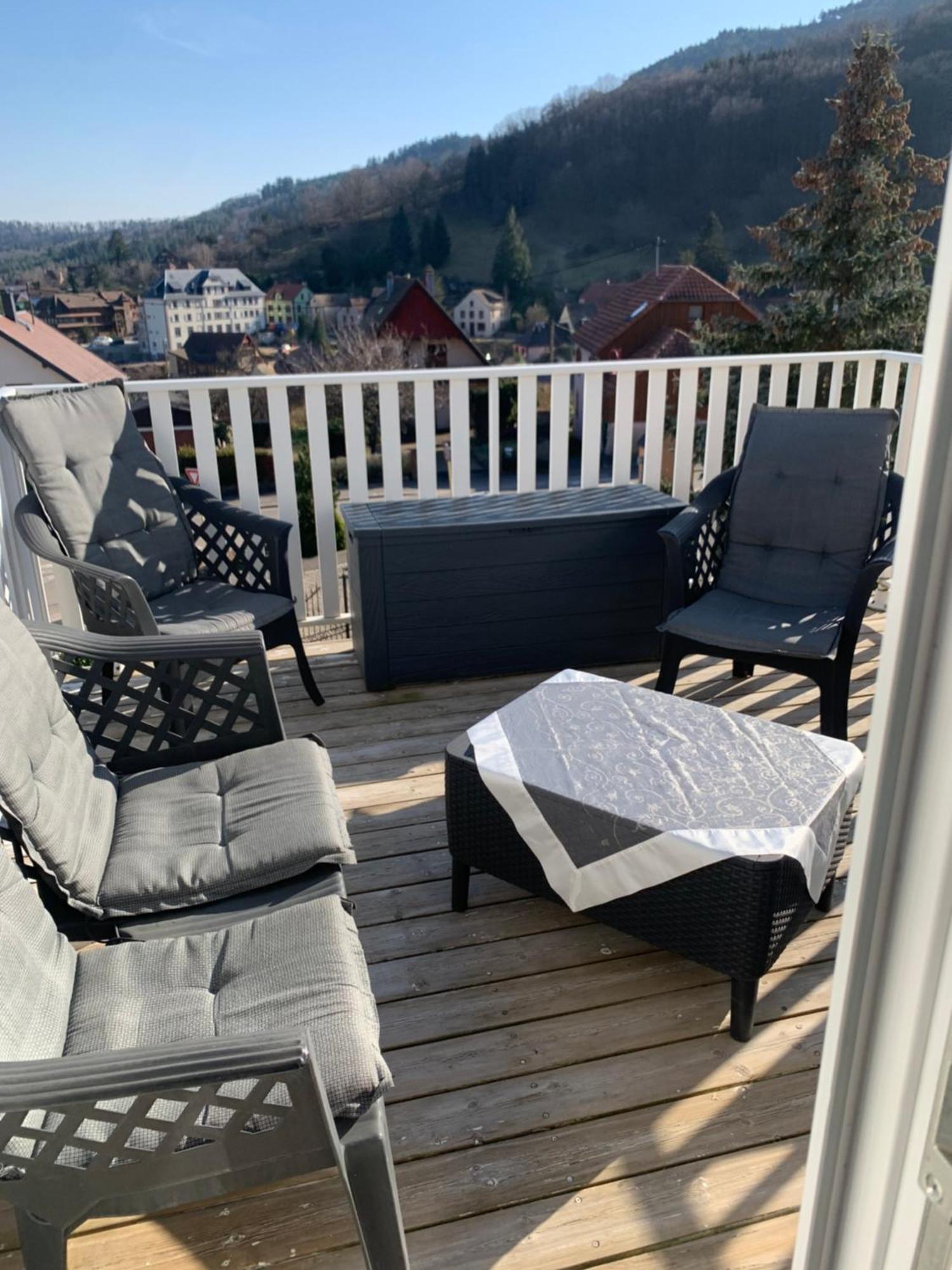 Au Petit Bonheur Appartement Thannenkirch Buitenkant foto